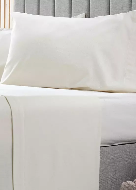 Bonprix Brushed Cotton Fitted Sheet