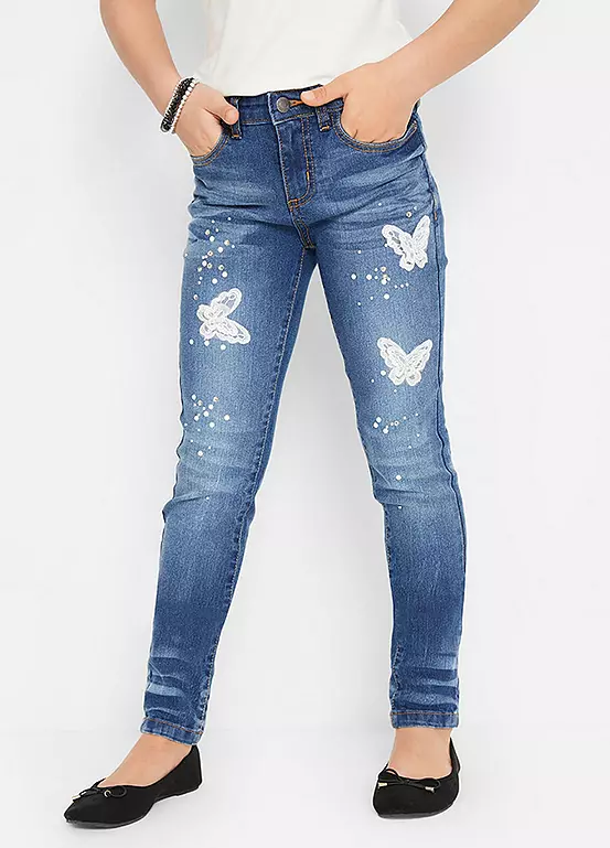 bonprix Butterfly Detail Jeans