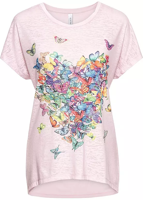 Bonprix Butterfly Print T-Shirt