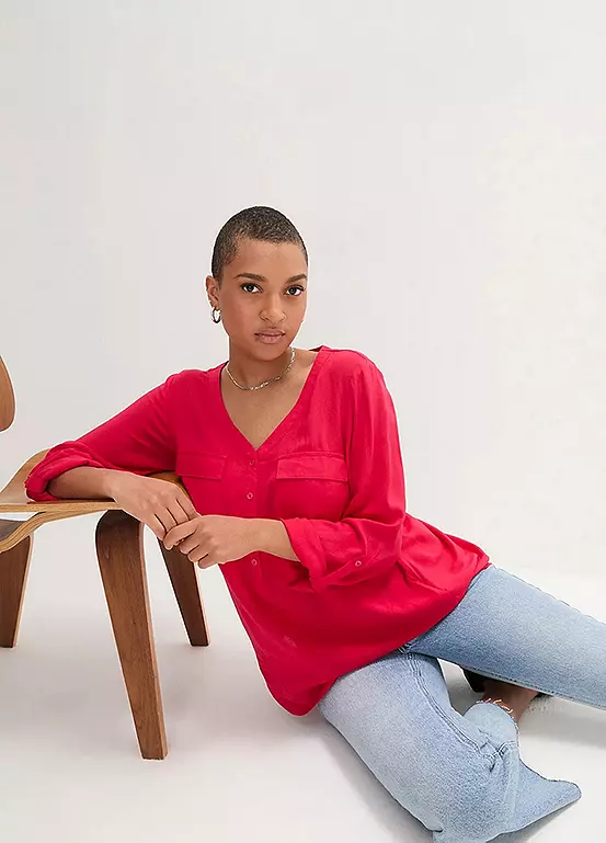 bonprix Casual Viscose Blouse