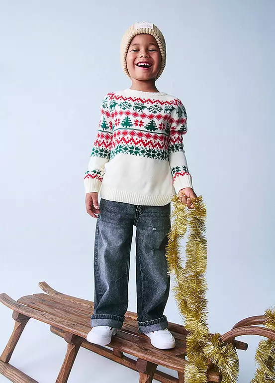Bonprix Christmas Fair Isle Jumper