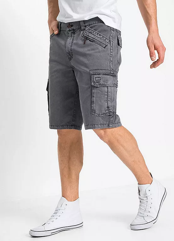 bonprix Cotton Cargo Shorts