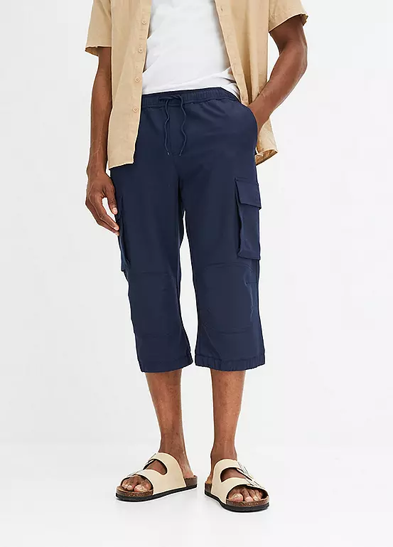 bonprix Cropped Cargo Trousers
