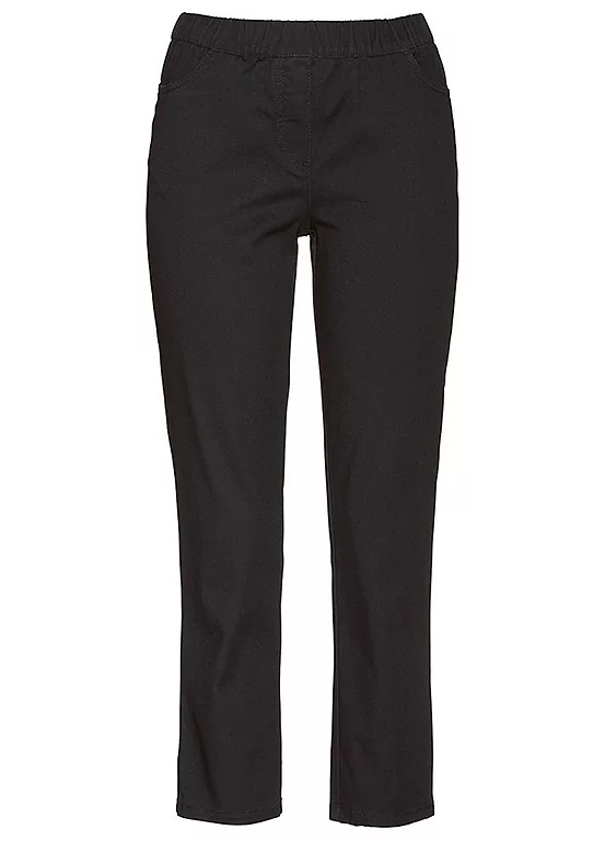 Bonprix Cropped Cotton Trousers