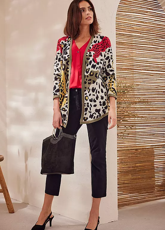 Bonprix Cropped Cotton Trousers