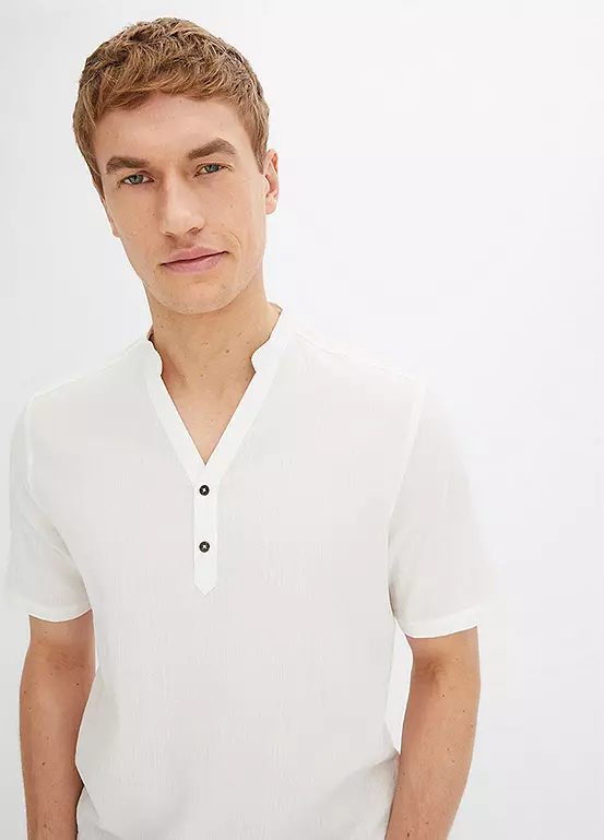 Bonprix Crushed Cotton Shirt