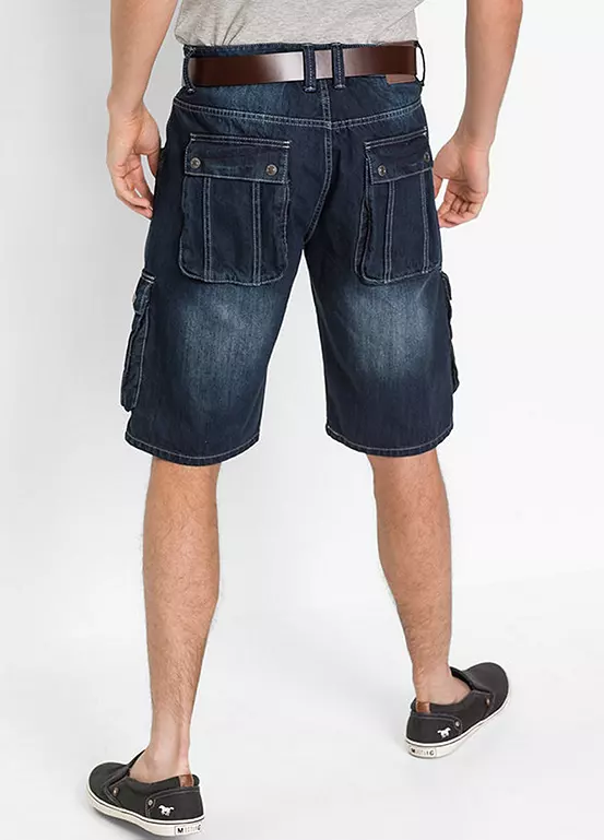 Bonprix Denim Cargo Shorts
