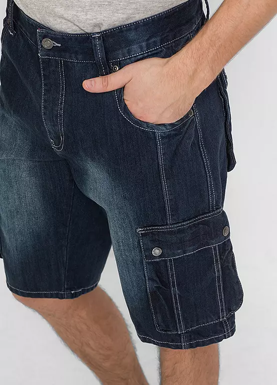Bonprix Denim Cargo Shorts