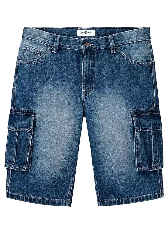 Bonprix Denim Cargo Shorts