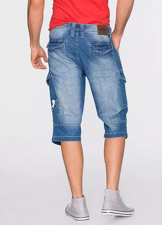 Bonprix Denim Cargo Shorts