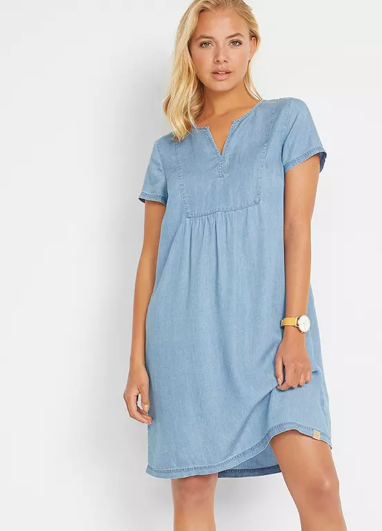bonprix Denim Tunic Dress