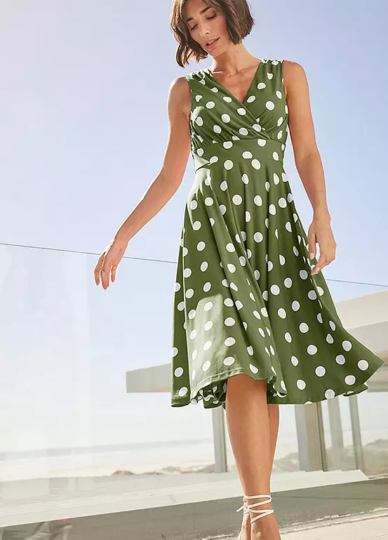 Bonprix Dotty Jersey Dress