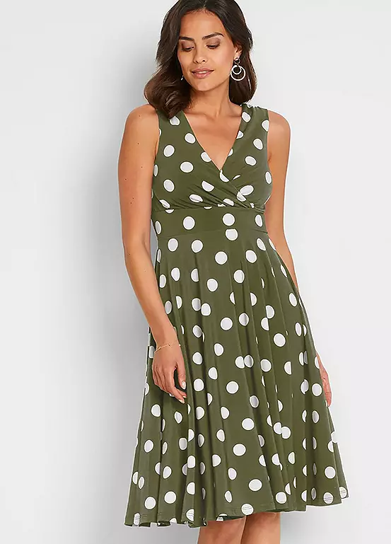 bonprix Dotty Jersey Dress