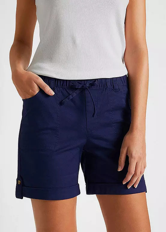 Bonprix Elasticated Cotton Shorts