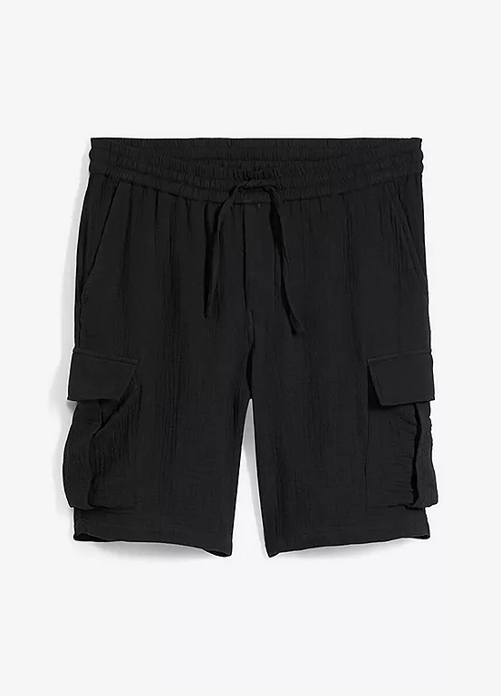 Bonprix Elasticated Waist Bermuda Shorts