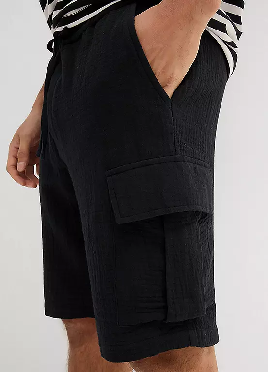Bonprix Elasticated Waist Bermuda Shorts
