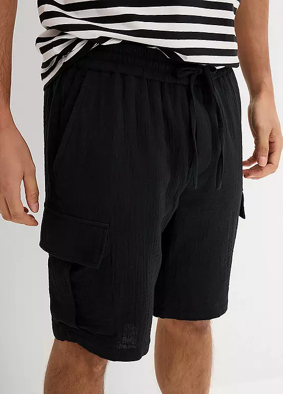 Bonprix Elasticated Waist Bermuda Shorts