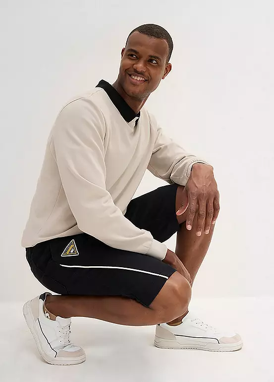 Bonprix Elasticated Waist Bermuda Shorts