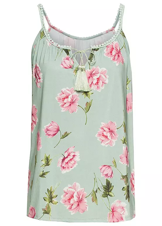 Bonprix Floral Print Cami