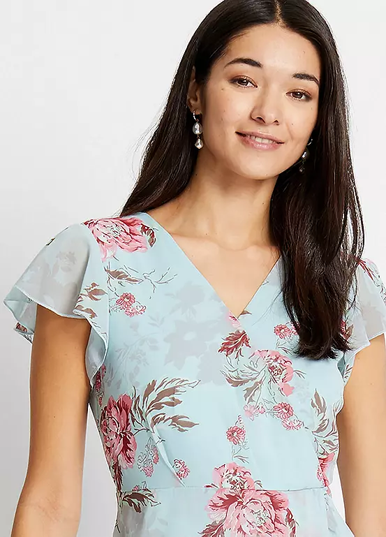 Bonprix Flounced Floral Dress