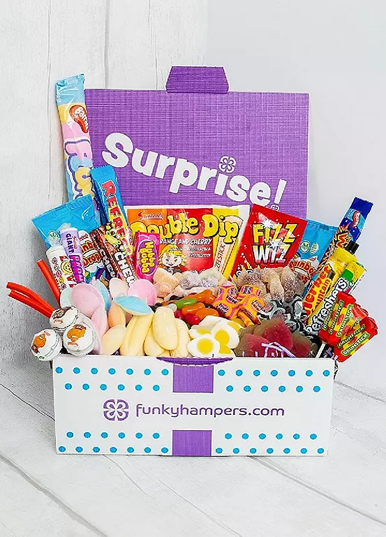 bonprix Funky Hampers Deluxe Retro Sweet Tuck Box
