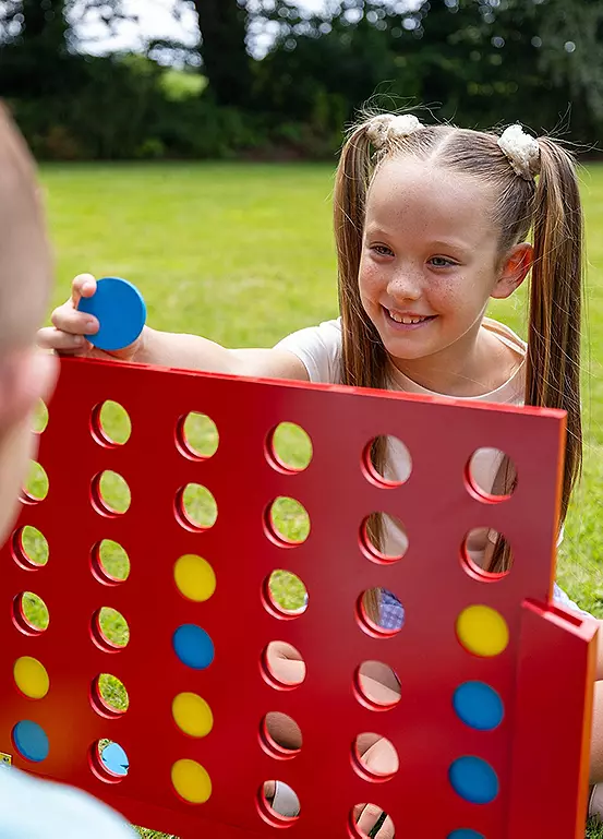 Bonprix Grasshopper Games Wooden 4 In A Row Game