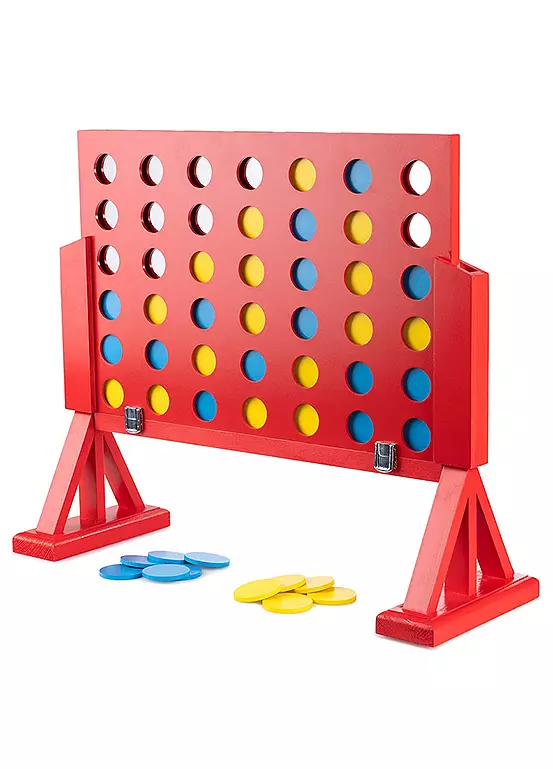 bonprix Grasshopper Games Wooden 4 In A Row Game