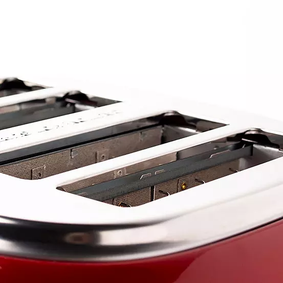 Bonprix Haden Jersey Red 4 Slice Toaster