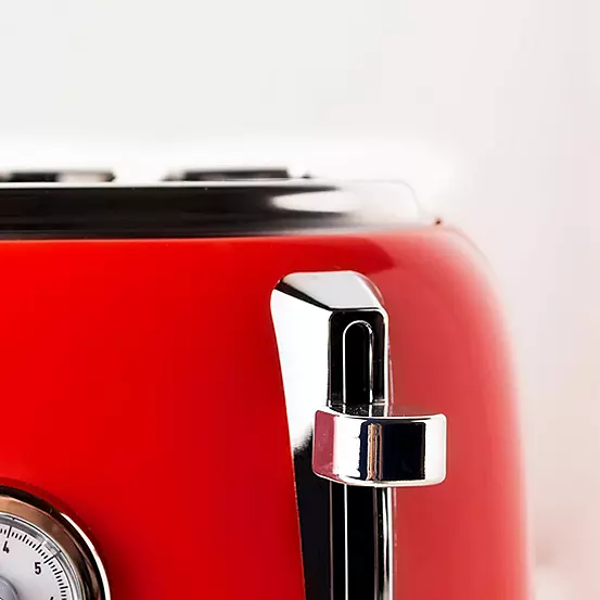 Bonprix Haden Jersey Red 4 Slice Toaster