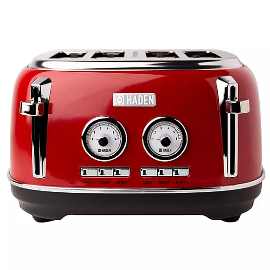 bonprix Haden Jersey Red 4 Slice Toaster