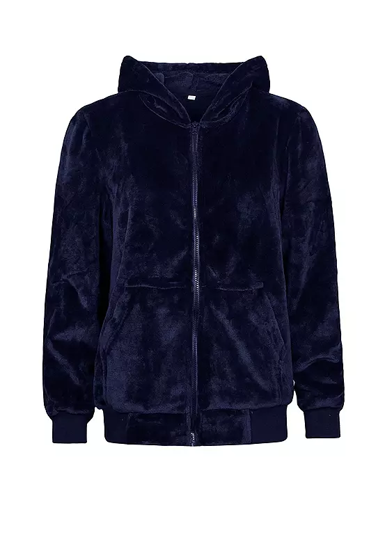 bonprix Heat Holders Ladies Navy Lounge Hoodie