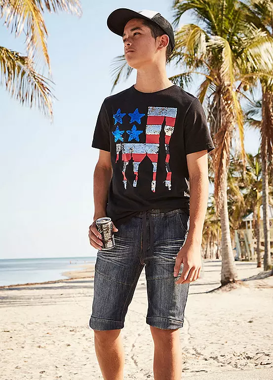 Bonprix Kids 5-Pocket Denim Shorts