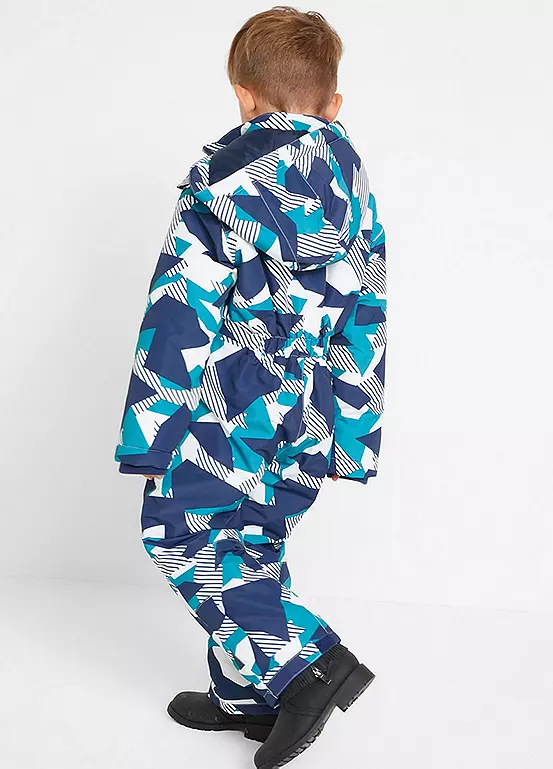 Bonprix Kids Detachable Hood Waterproof Snowsuit