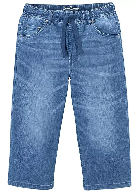 Bonprix Kids Drawstring Denim Shorts