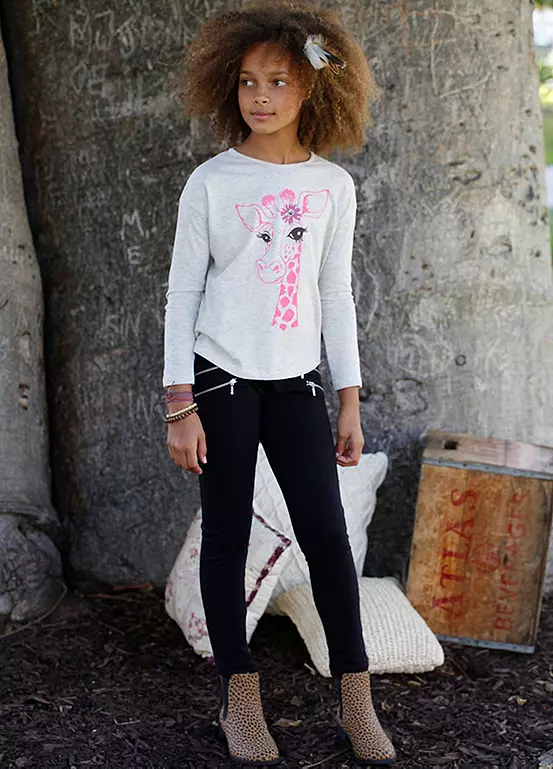 Bonprix Kids Elasticated Waist Jeggings