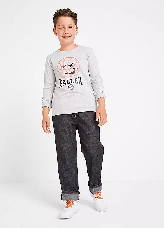 Bonprix Kids Pack Of 3 Elasticated Waist Trousers