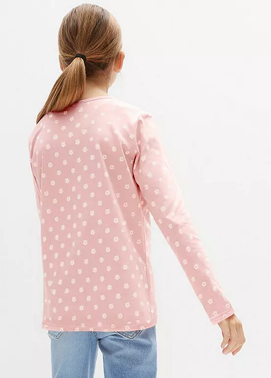 Bonprix Kids Pack Of 3 Long Sleeve Tops