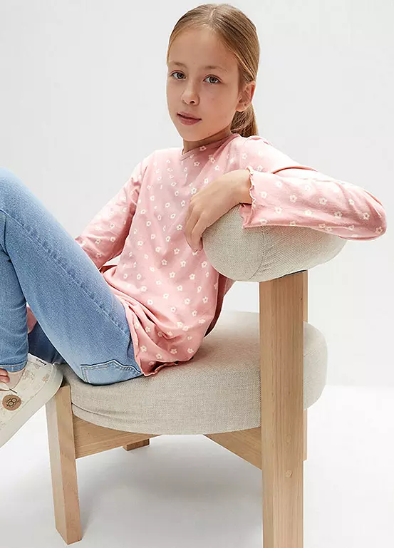 bonprix Kids Pack of 3 Long Sleeve Tops