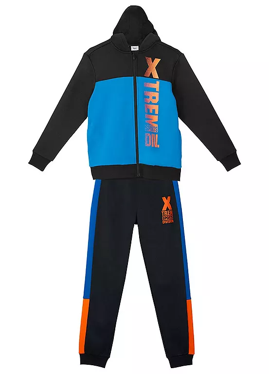 bonprix Kids Printed 2-Piece Thermal Tracksuit