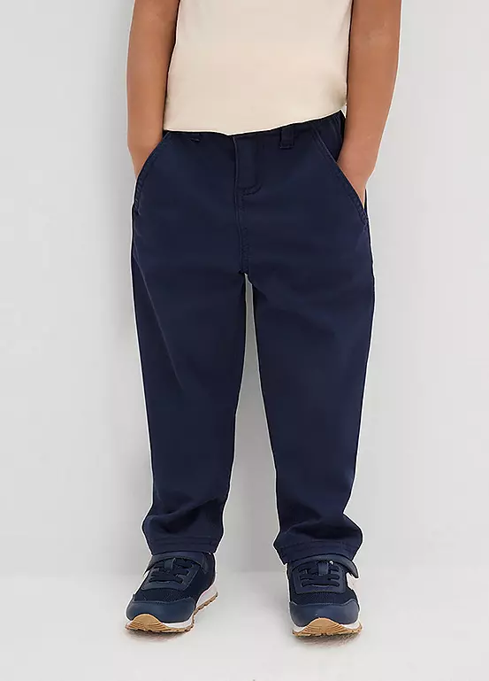 bonprix Kids Slim Fit Cotton Chinos