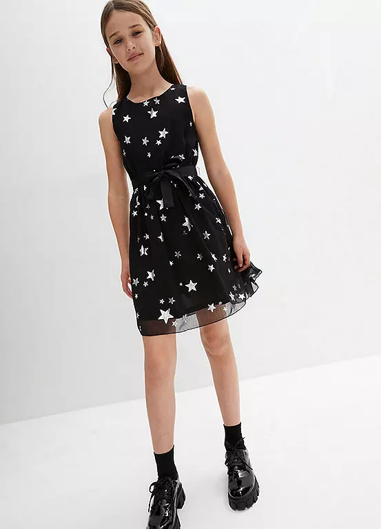 bonprix Kids Star Print Dress