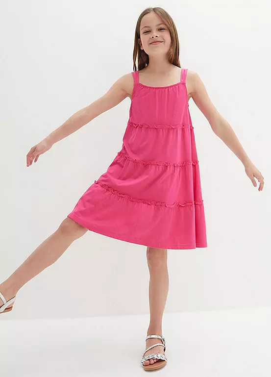 bonprix Kids Tiered Dress