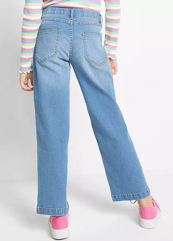 Bonprix Kids Wide Leg Denim Jeans