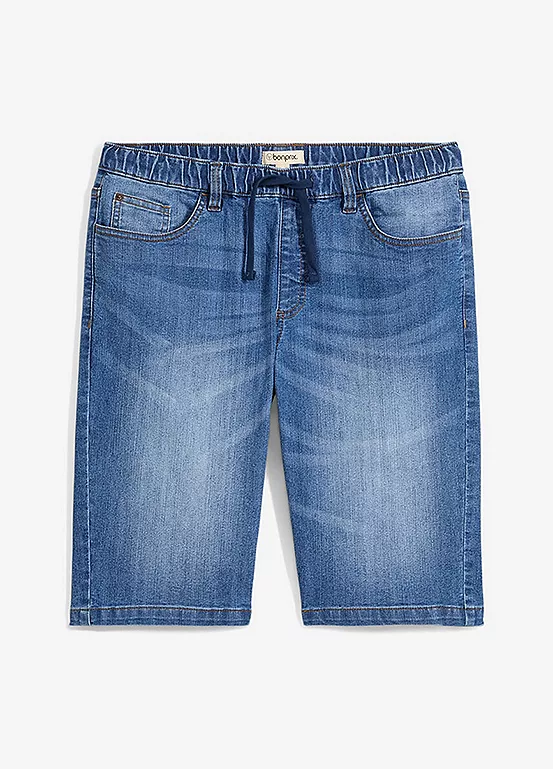 Bonprix Knee Length Denim Shorts