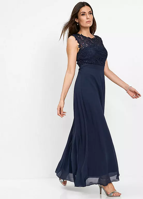 Bonprix Lace Yoke Dress