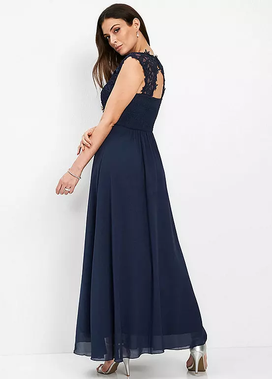 Bonprix Lace Yoke Dress