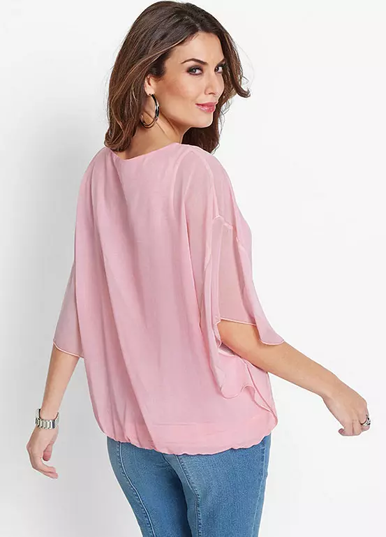 Bonprix Layered Chiffon Blouse