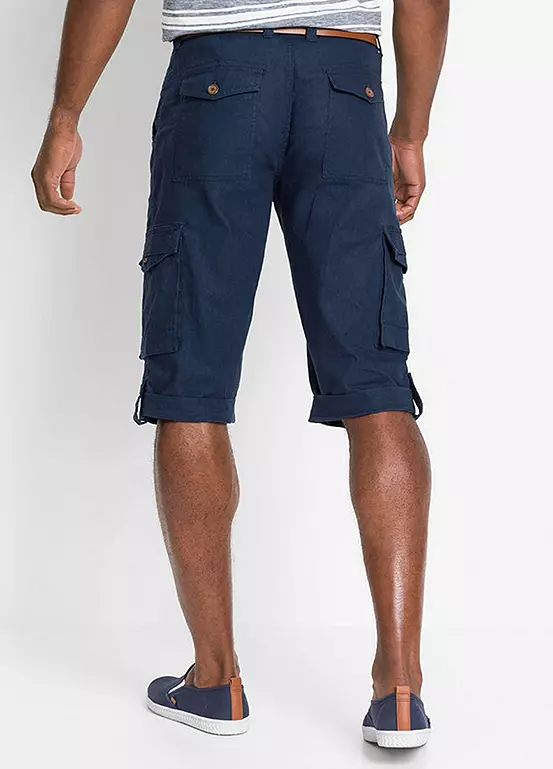 Bonprix Linen Blend Shorts