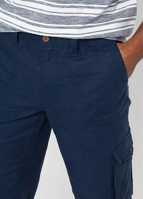 Bonprix Linen Blend Shorts