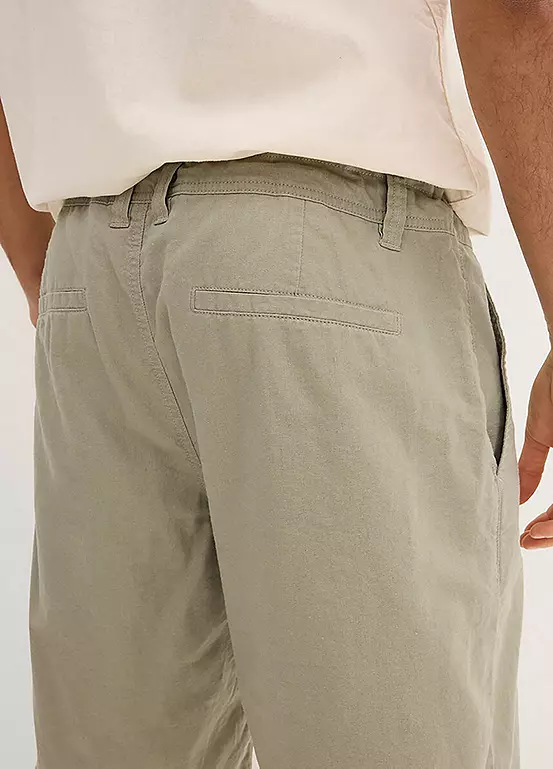 Bonprix Linen Blend Summer Shorts